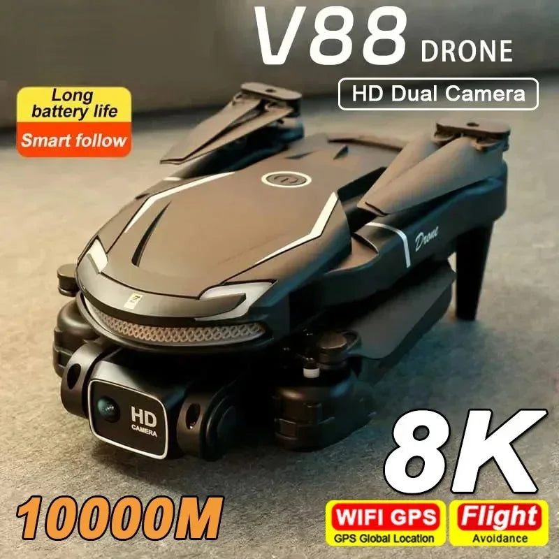 Drone V88 télécommandé avec caméra 4K